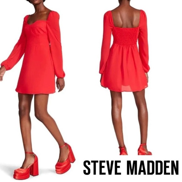 Steve Madden Dresses & Skirts - Steve Madden “Nicole” bustier dress NWT